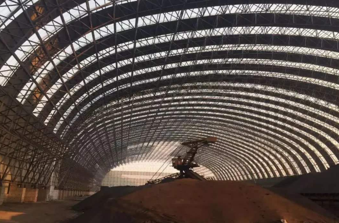 双流县概述原料场封闭技术的特点和类型